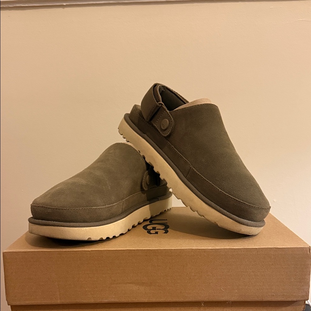 Women’s Ugg Clogs in Dark Brown!